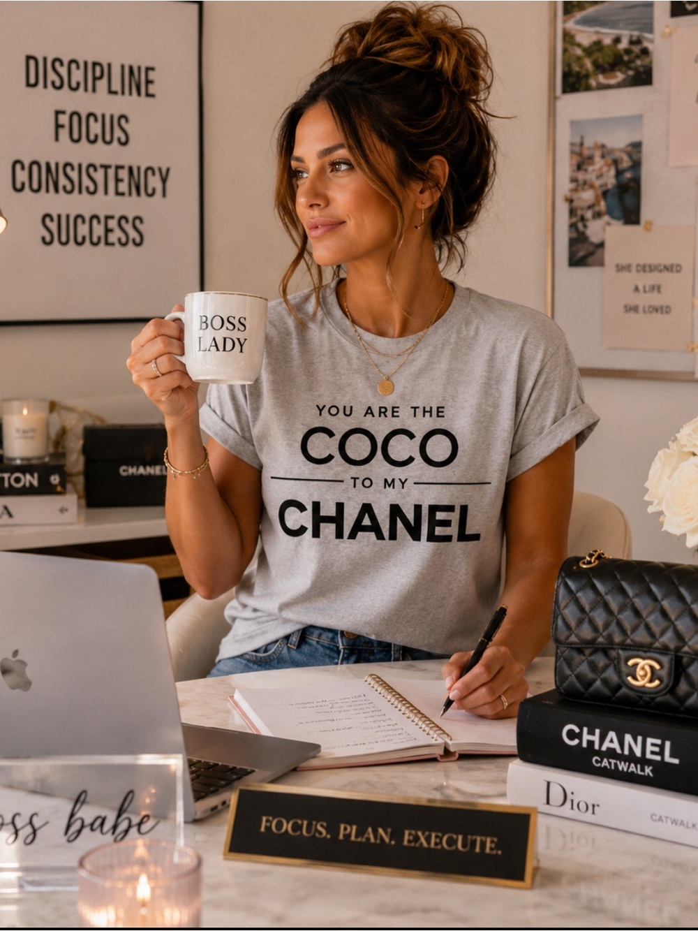 Grey 'You Are The' Graphic Tee